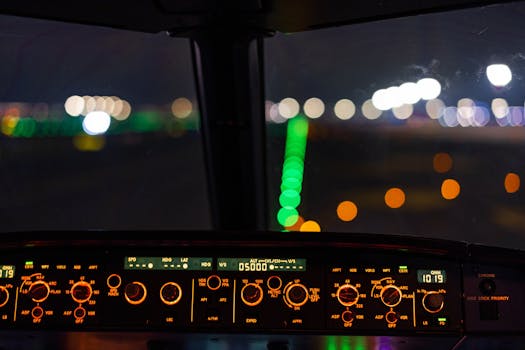 pilot cockpit
