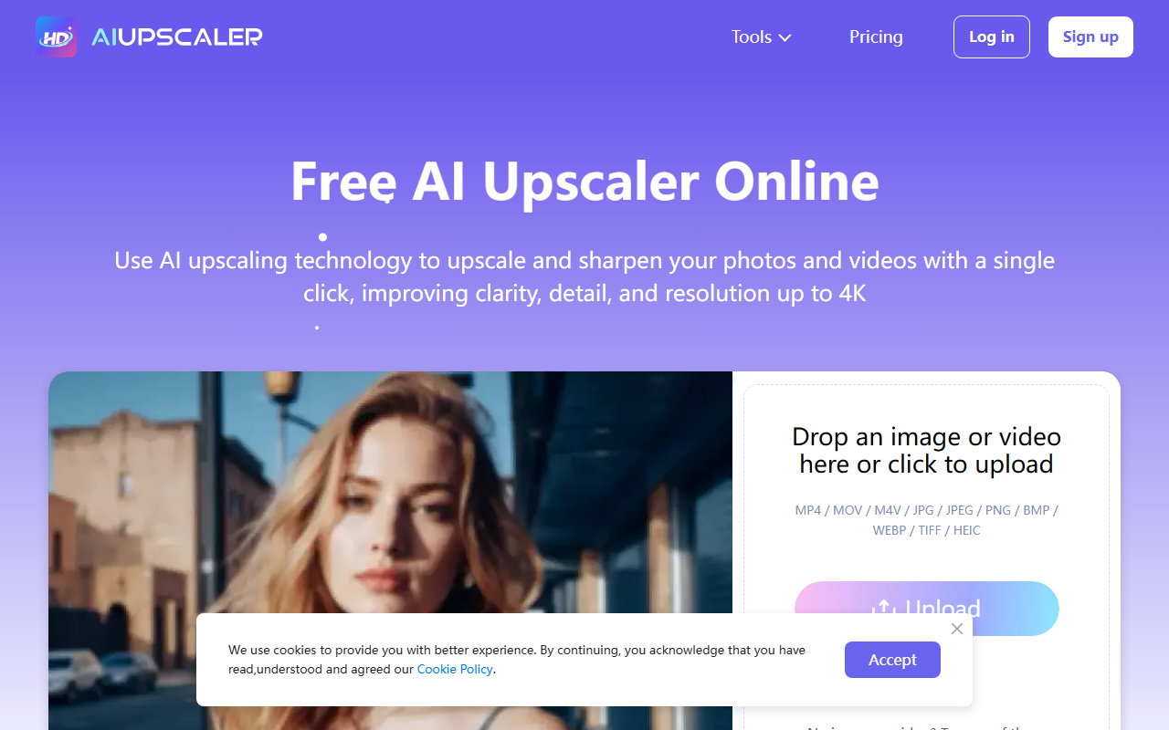 AI Upscaler screenshot