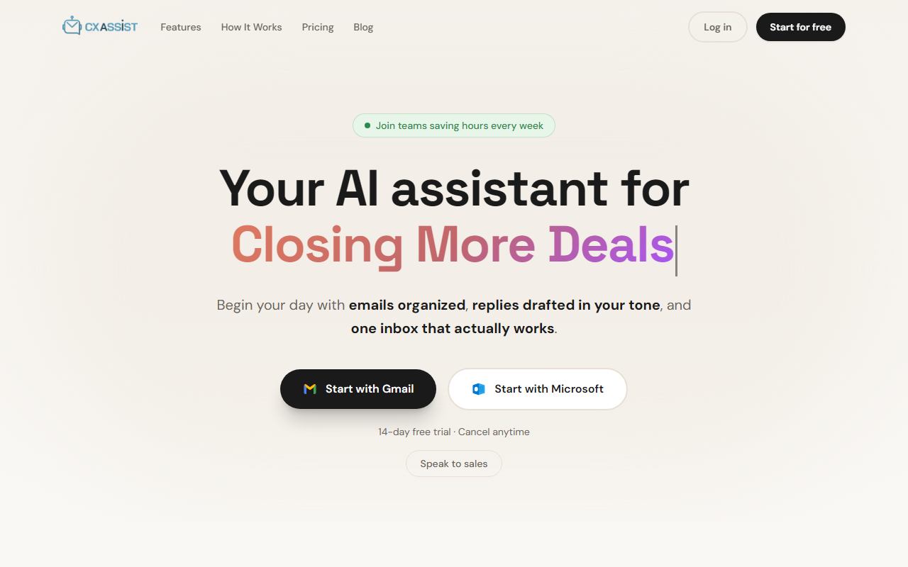 CXassist screenshot