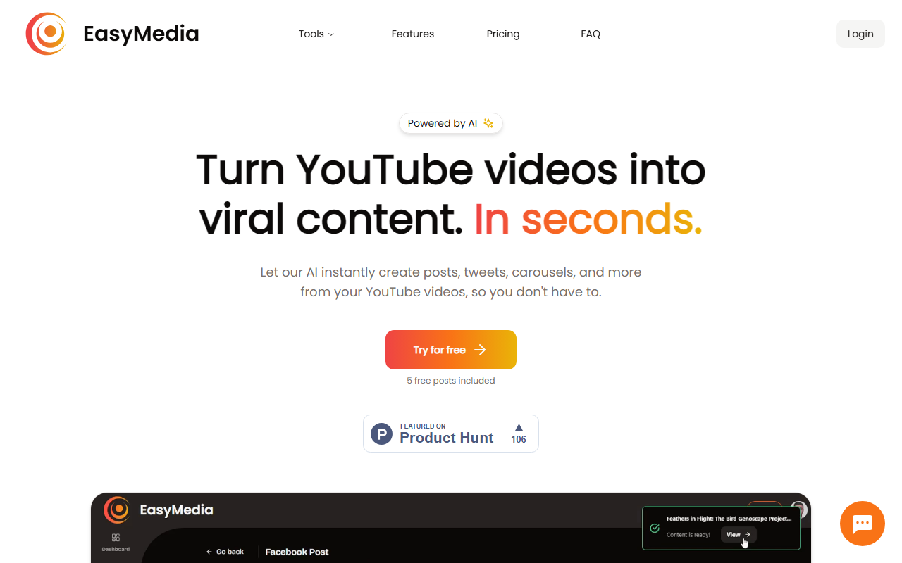 EasyMedia screenshot