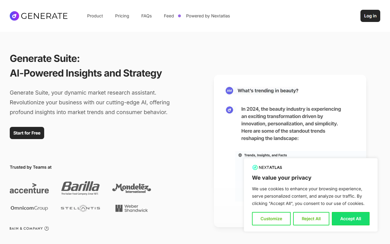 Nextatlas screenshot