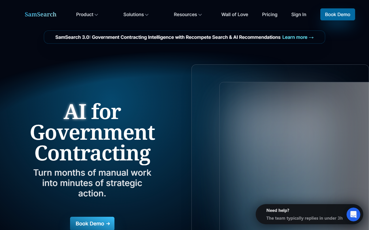 SamSearch screenshot