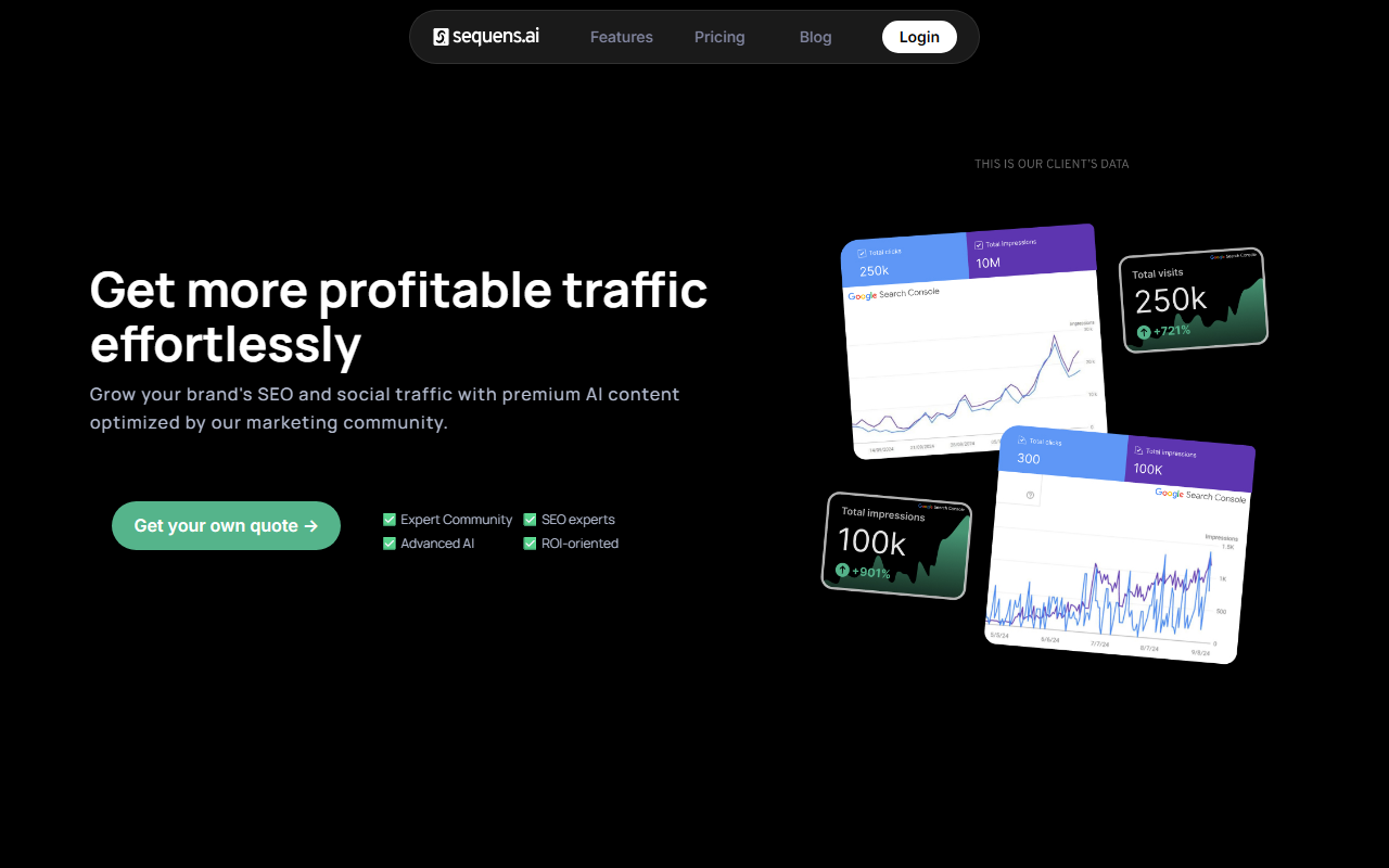 Sequens screenshot